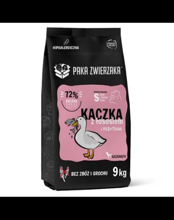 PAKA ZWIERZAKA Seven’th Heaven Duck &amp; salmon Puppy 9 kg Hrana uscata catei, cu rata si somon