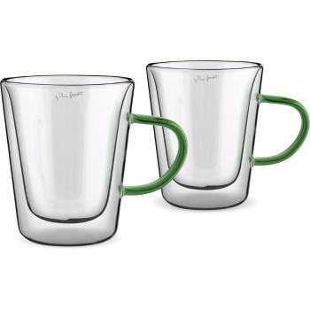 Lamart LT9118 Set din 2 piese de pahare Tea Vaso,300 ml, verde, verde