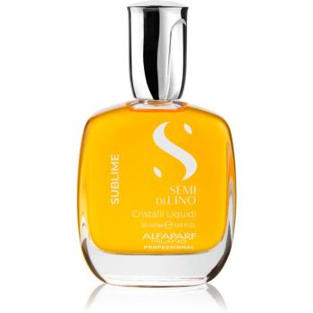 Alfaparf Milano Semi di Lino Sublime Cristalli ulei hidratant pentru un par stralucitor si catifelat 50 ml