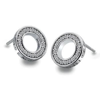 Hot Diamonds Cercei din argint Hot Diamonds Emozioni Saturno Clear DE408