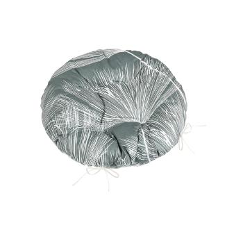 Bellatex Pernă de scaun Adéla matlasată rotundăFluffy gri , 40 x 40 cm