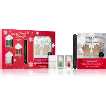 Nails Inc. Winter Wonderful Mani Set set cadou de Crăciun pentru unghii