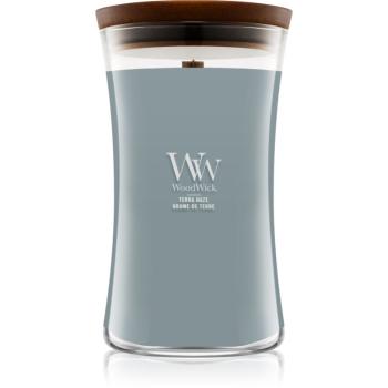 Woodwick Terra Haze lumânare parfumată cu fitil din lemn 610 g