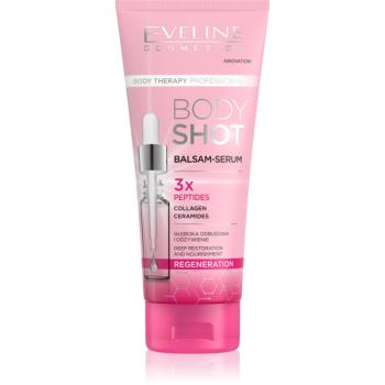 Eveline Cosmetics Body Shot 3x Peptides balsam regenerator pentru piele foarte uscata 200 ml