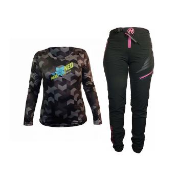 
                         Tricoul și pantalonii de ciclism MTB - PEARL NEO LONG 
                