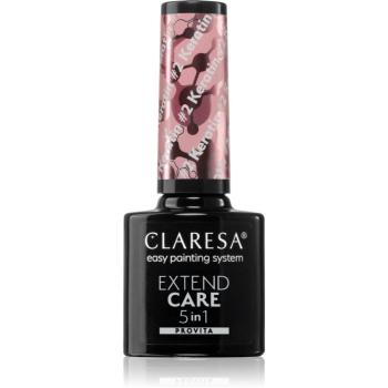 Claresa Extend Care 5 in 1 Keratin baza gel pentru unghii cu efect de nutritiv culoare #2 5 g