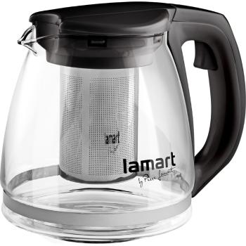 Ceainic Lamart LT7025 Verre 1,1 l, negru