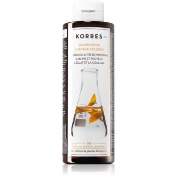 Korres Sunflower and Mountain Tea șampon pentru păr vopsit 250 ml