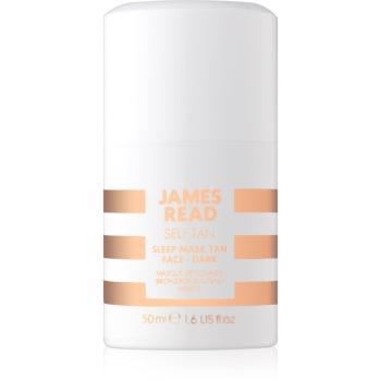 James Read Self Tan mască facială auto-bronzantă, de noapte Medium/Dark 50 ml