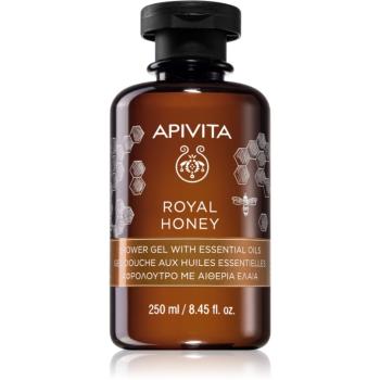 Apivita Royal Honey Creamy Shower Gel gel de dus hidratant cu uleiuri esentiale 250 ml