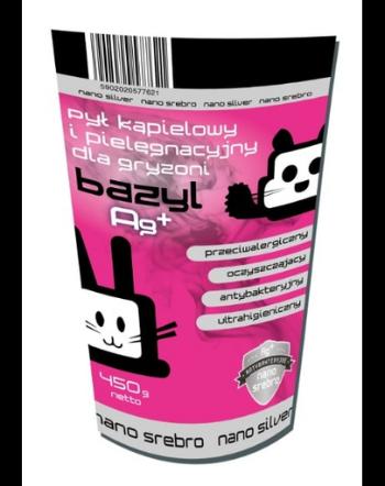 BAZYL Ag+ Pulbere igiena rozatoare din bentonita 450 g