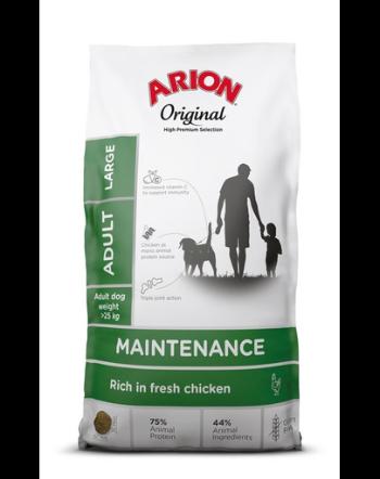 ARION Original Maintenance Adult Large Chicken Rice 12 kg rase mari de caini, cu pui