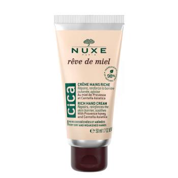 Nuxe Cremă nutritivă pentru mâini Rêve De Miel Cica (Rich Hand Cream) 50 ml