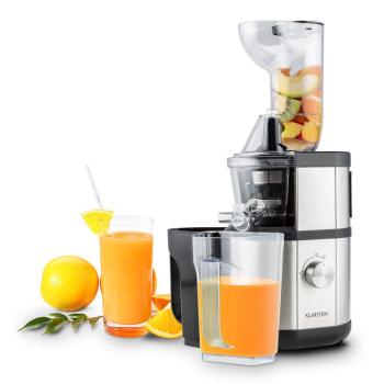 Klarstein Berry Juicer Slow Juicer 400W 60 U / min țeavă livrata Ø 8,5cm din oțel inoxidabil