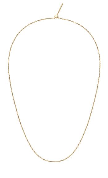 Daniel Wellington Lanț rafinat placat cu aur, model Rolo Charms DW00400397