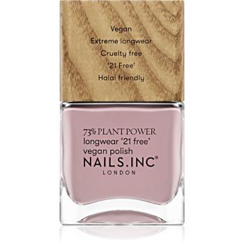 Nails Inc. Vegan Nail Polish lac de unghii cu rezistenta indelungata culoare Mani Meditation 14 ml