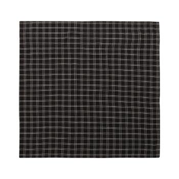 Boma Trading Ubrus Fleringe černá, 85 x 85 cm