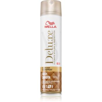 Wella Deluxe Silky Smooth spray pentru regenerarea părului cu fixare foarte puternică 250 ml