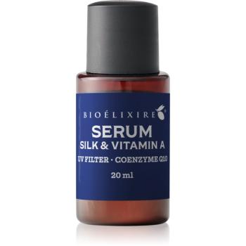 Bioélixire Serum Silk & Vitamin A ser nutritiv cu efect de regenerare cu filtru UV 20 ml