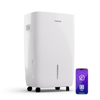 Klarstein DryFy Pro Connect Smart, Dezumidificator de aer, WiFi, Compresie, 60l/24h, 45-65m²