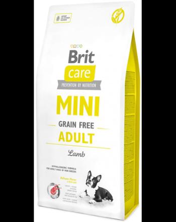 BRIT Care Grain Free Mini Adult Lamb Hrana uscata pentru caini adulti de talie mica si foarte mica, cu miel 7 kg