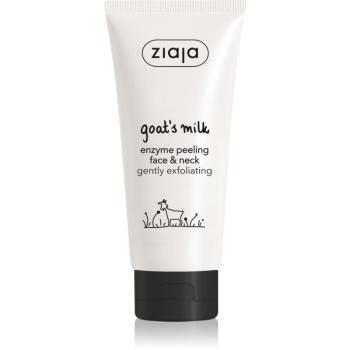 Ziaja Goat's Milk curatare usoara dupa exfoliere pentru față și gât 75 ml