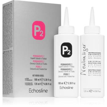 Echosline Perm 2 par permanent pentru păr vopsit 100+120 ml 220 ml