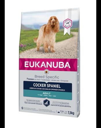 EUKANUBA Adult Breeds Specific Cocker Spaniel Chicken hrana uscata caini adulti 7.5 kg