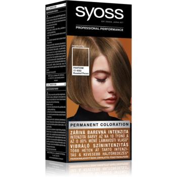 Syoss Color Culoare permanenta pentru par culoare 6-66 Roasted Pecan 2x50 ml