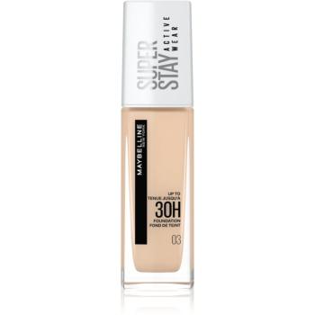 Maybelline SuperStay Active Wear machiaj persistent acoperire completa culoare 03 True Ivory 30 ml