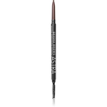 Astra Make-up Geisha Brows creion sprâncene precise culoare 03 Brown 0,9 g