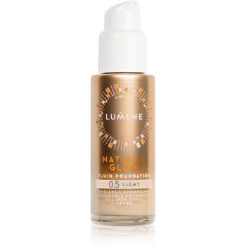 Lumene Natural Glow rozjasňující make-up pro přirozený vzhled SPF 20 odstín 0.5 Light 30 ml