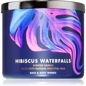 Bath & Body Works Hibiscus Waterfalls lumânare parfumată 411 g