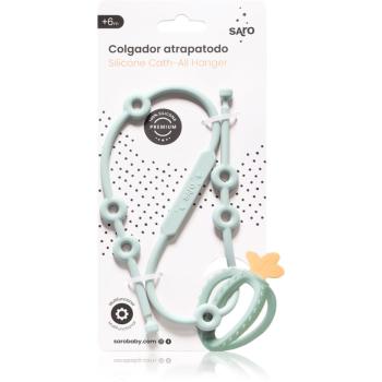 Saro Baby Silicone Catch-All Hanger șnur multifuncțional din silicon Mint 1 buc