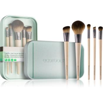 EcoTools Start The Day Beautifully set perii machiaj pentru look perfect