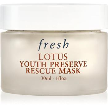 fresh Lotus Youth Preserve Rescue Mask masca pentru exfoliere anti-îmbătrânire 30 ml