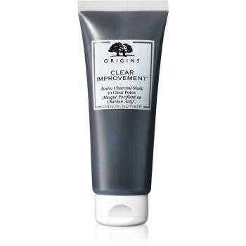 Origins Clear Improvement® Active Charcoal Mask To Clear Pores Masca de curățare cu cărbune 75 ml