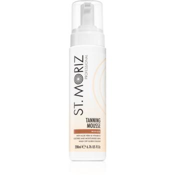 St. Moriz Tanning Mousse spuma autobronzanta culoare Medium 200 ml