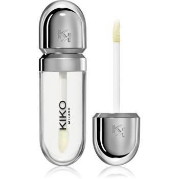 KIKO Milano 3D Hydra lip gloss hidratant culoare 01 Clear 6,5 ml