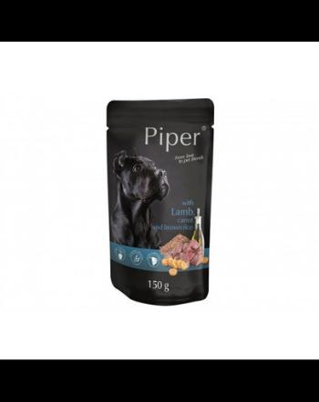 DOLINA NOTECI PIPER - Hrană umedă pentru câini adulți - miel, morcov și orez - 150 g