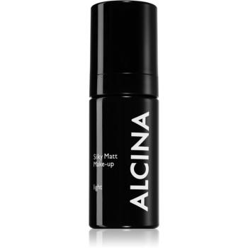 Alcina Decorative Silky Matt make-up s pudrovým efektem odstín Light 30 ml