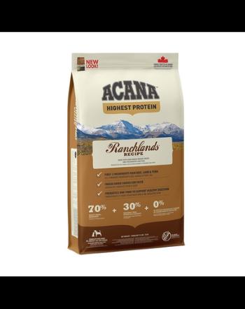 ACANA Highest Protein Ranchlands Dog hrana uscata caini toate rasele, varstele 6 kg