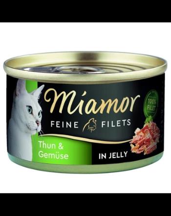 MIAMOR Feine Filets hrana umeda pisici, file ton cu legume 100 g