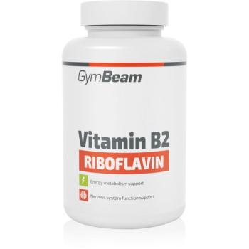 GymBeam Vitamin B2 (Riboflavin) capsule pentru sistemul nervos 90 caps.