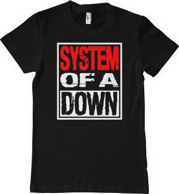System of a Down Tričko Logo Unisex Black M