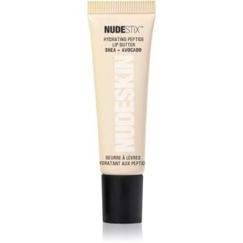 Nudestix Nudeskin Hydrating Peptide Lip Butter Unt puternic hranitor de buze culoare Clear Gloss 10 ml