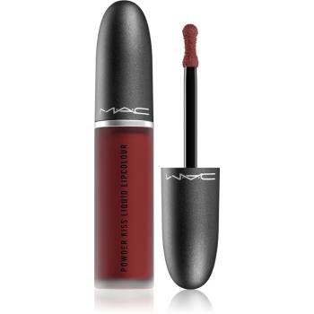 MAC Cosmetics Powder Kiss Liquid Lipcolour ruj lichid mat culoare Make Love to the Camera 5 ml