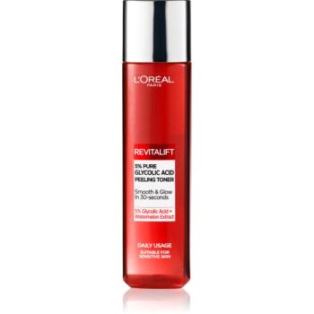 L’Oréal Paris Revitalift Glycolic peeling toner loțiune tonică exfoliantă 180 ml