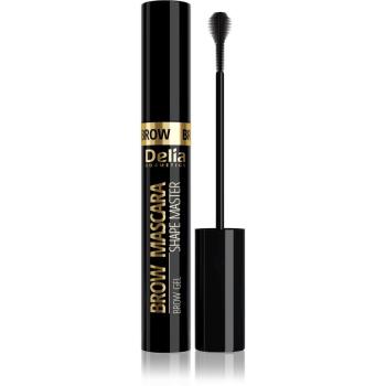 Delia Cosmetics Brow Mascara Shape Master mascara pentru sprâncene culoare 03 Black 11 ml