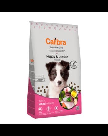 CALIBRA Dog Premium Line Puppy&amp;Junior hrana uscata completa pentru caini juniori si caini tineri 12 kg
